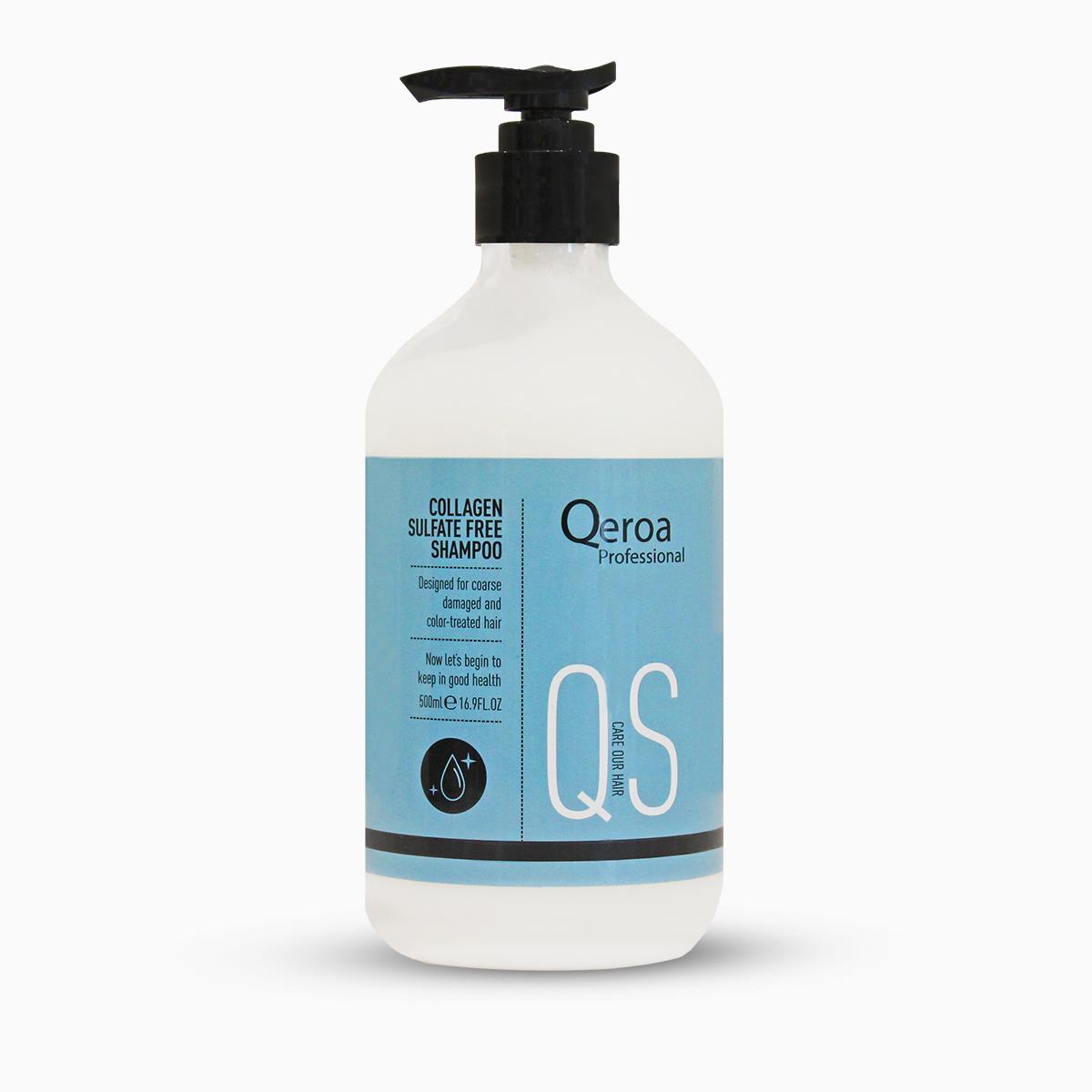 qeroa sulphate free shampoo best shampoo in Pakistan hair care product 
